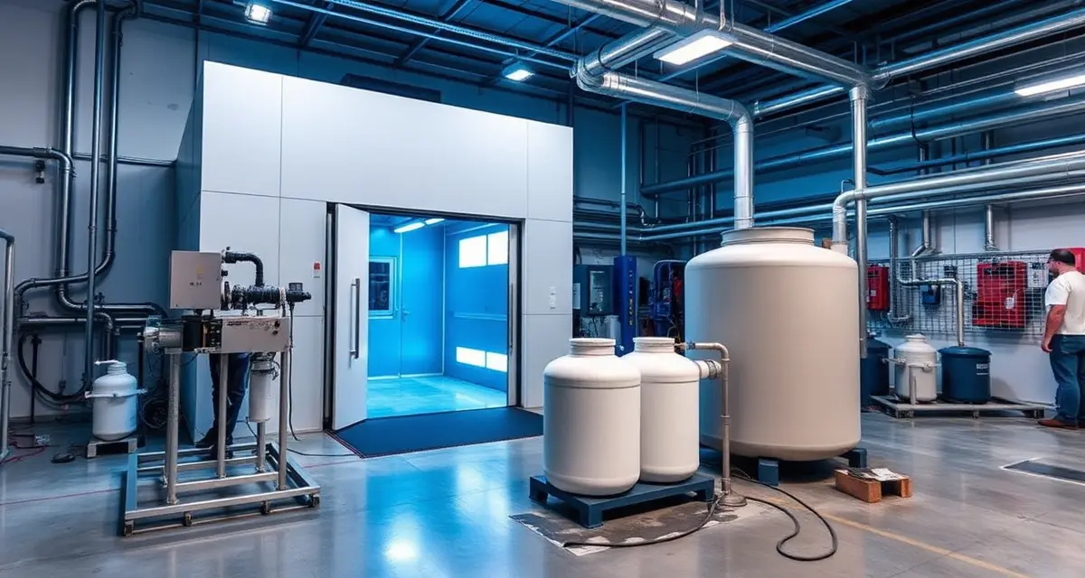 Professional septic pretreatment solution for auto body shops Auto body shop septic pretreatment system with industrial wastewater treatment equipment for proper paint and VOC waste handling