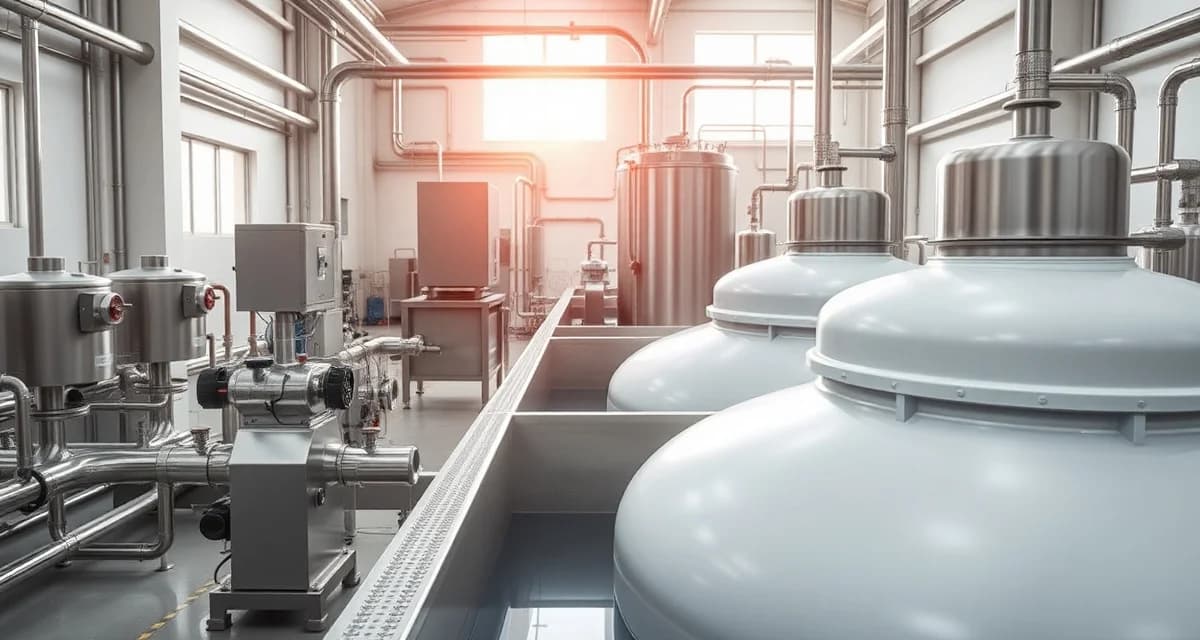 Advanced septic treatment for dairy processing facilities Engineered septic treatment system designed for cheese dairy wastewater processing with high BOD concentration management