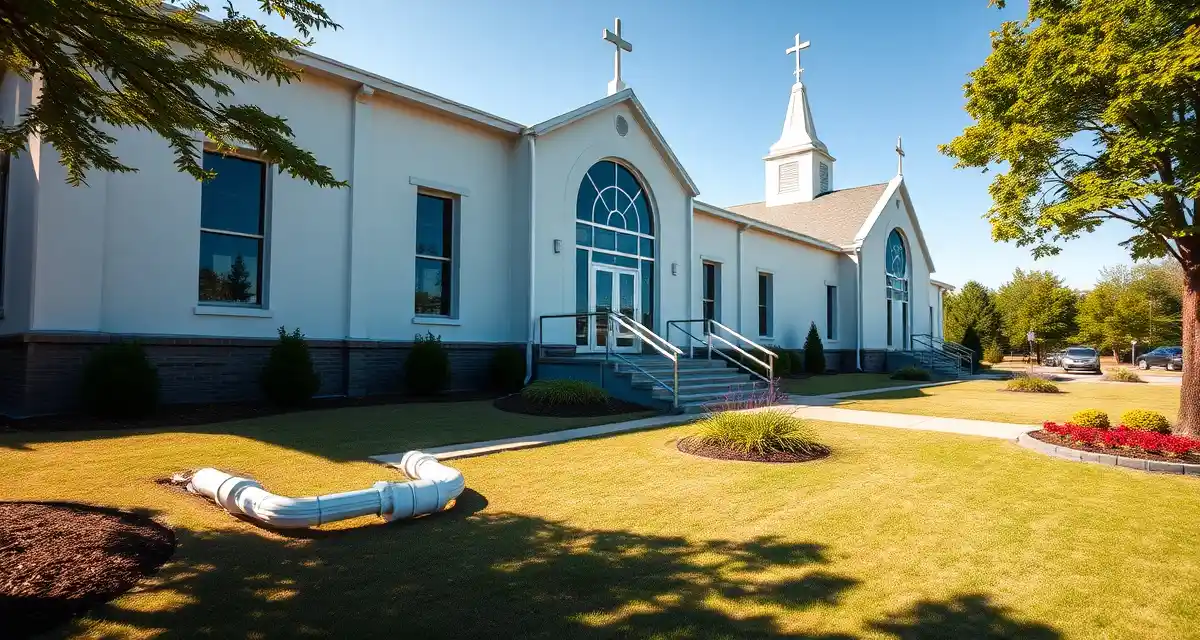 Church septic system care and compliance management Professional septic system inspection and maintenance service for church properties and religious institutions