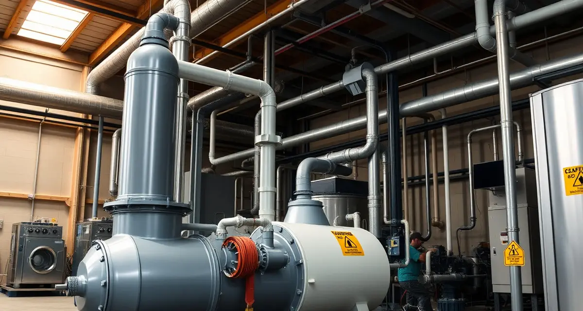 Hazardous waste treatment for dry cleaning operations Septic system treatment equipment designed for dry cleaning facility wastewater management and PERC solvent compliance