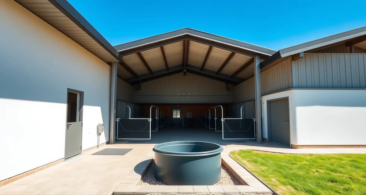 Professional septic service for equestrian facilities Horse boarding facility septic system inspection and maintenance for equestrian wash stall wastewater management