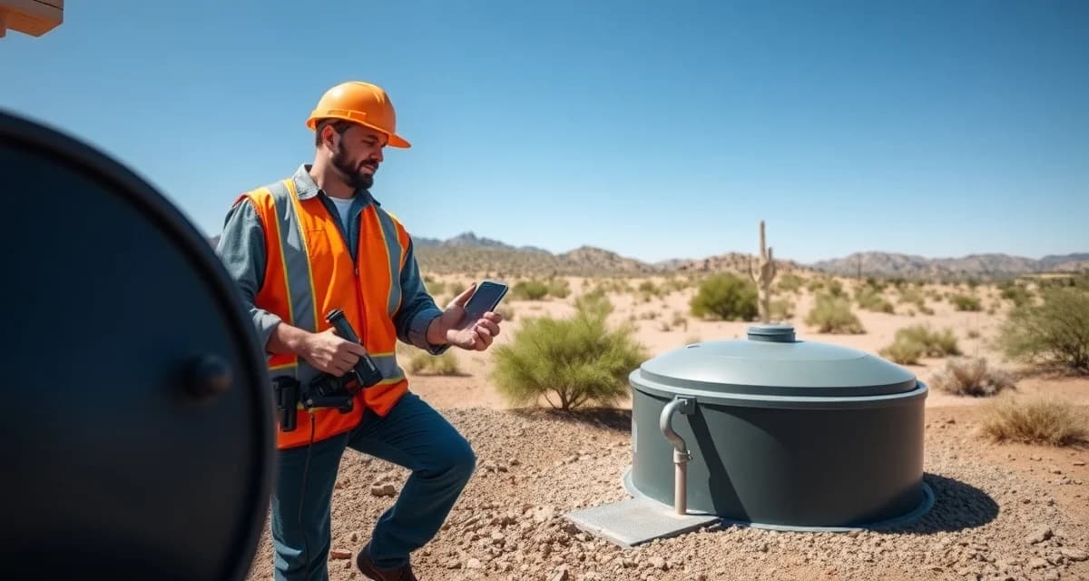 Maricopa County septic pumping and maintenance Professional septic system inspection and pumping service in Maricopa County, Arizona with certified technician