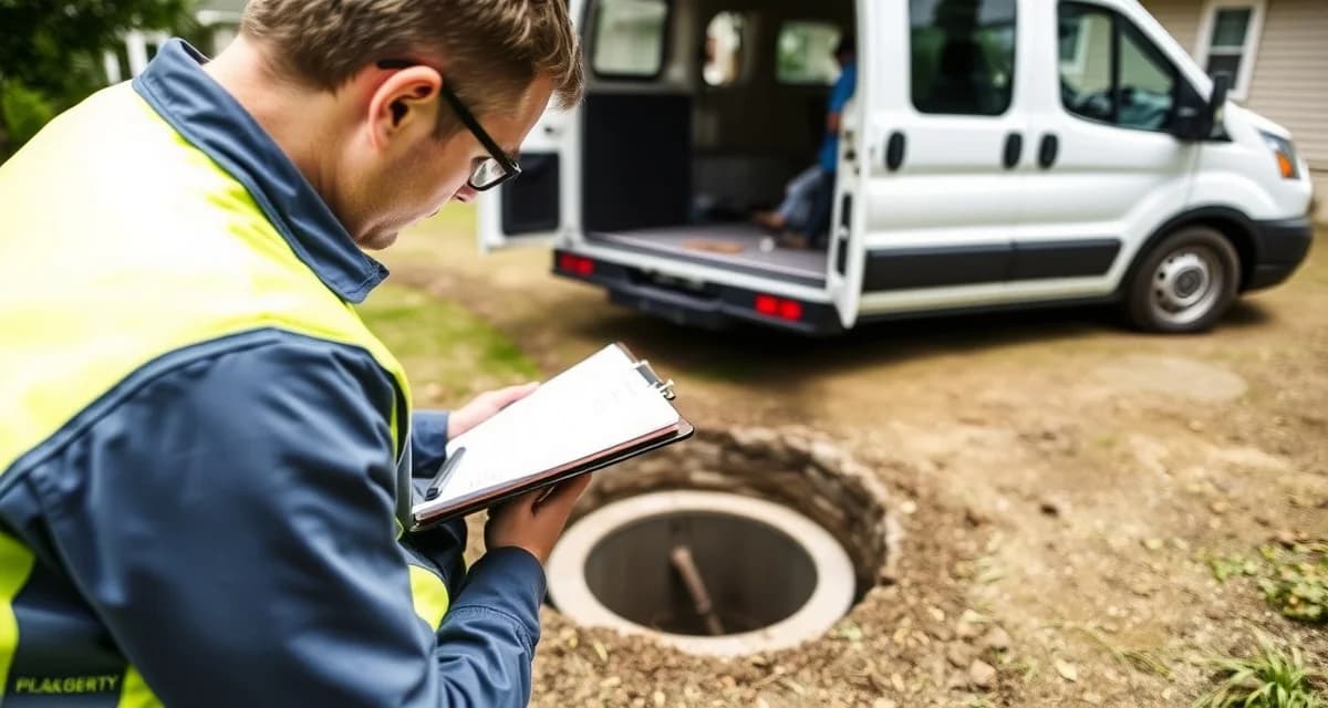 SepticMind compliance inspection process Licensed septic inspector performing Title 5 inspection in Massachusetts with septic service software documentation