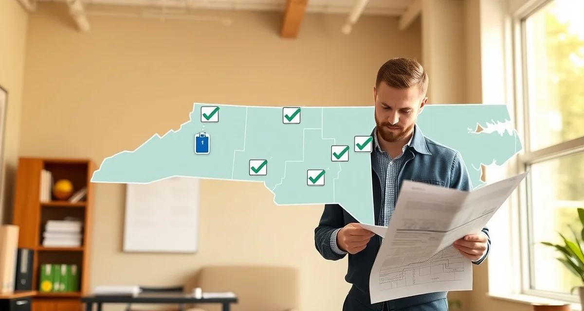 NC Septic System Regulatory Compliance Guide North Carolina onsite wastewater regulations and septic system inspection requirements by county environmental health departments.