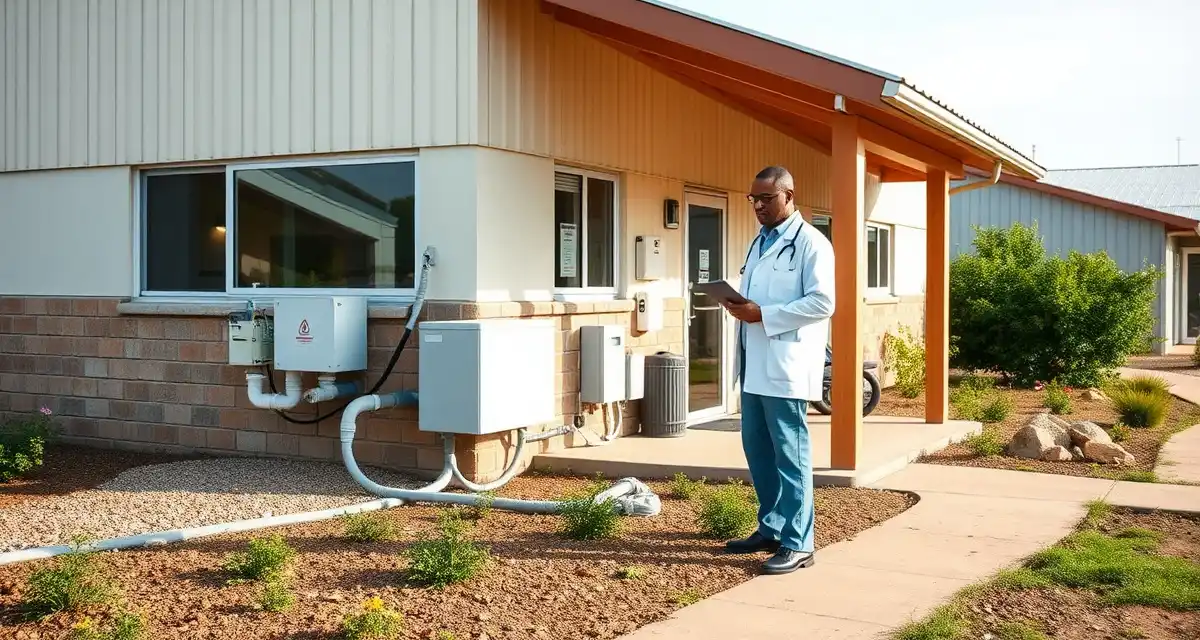 Septic service compliance for rural health clinics Rural medical clinic septic system inspection and maintenance for healthcare facility compliance and licensing requirements.