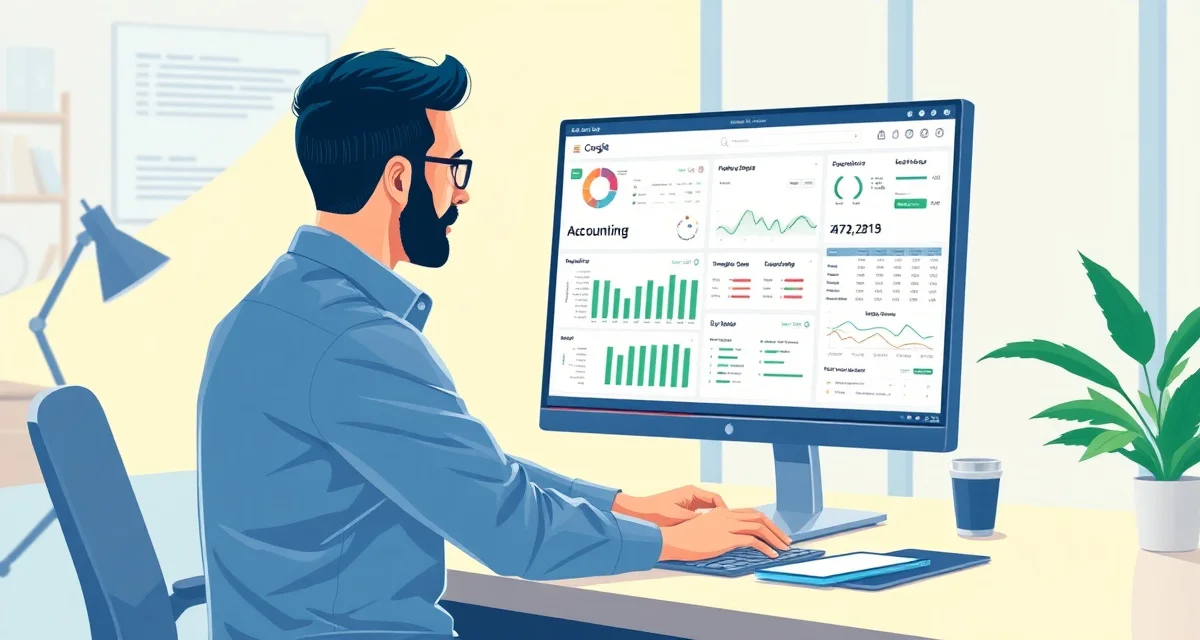 Unified septic business software platform Integrated accounting software dashboard for septic companies showing real-time data synchronization between field operations and financial management systems.