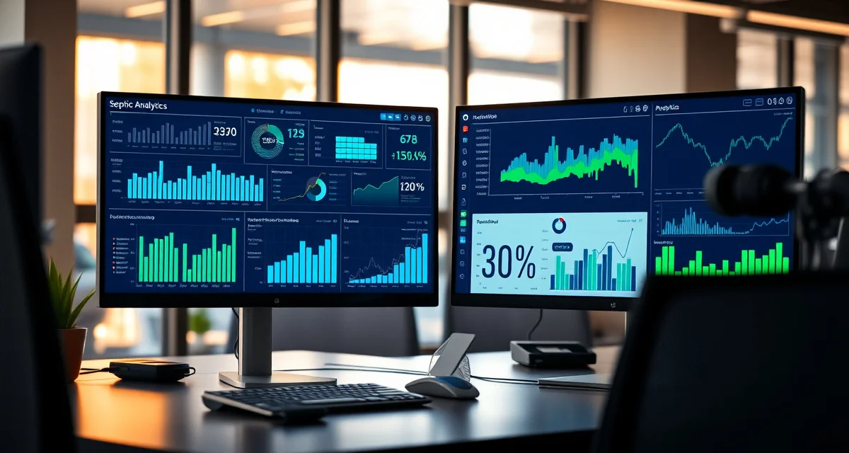 Real-time septic business analytics platform Septic company analytics dashboard displaying key performance metrics, revenue tracking, and technician reporting data for service management.