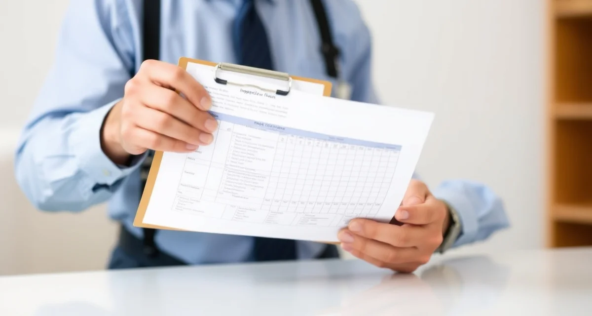 Standardized septic inspection rating documentation Septic system condition rating system documentation showing standardized inspection report format used by professional service companies