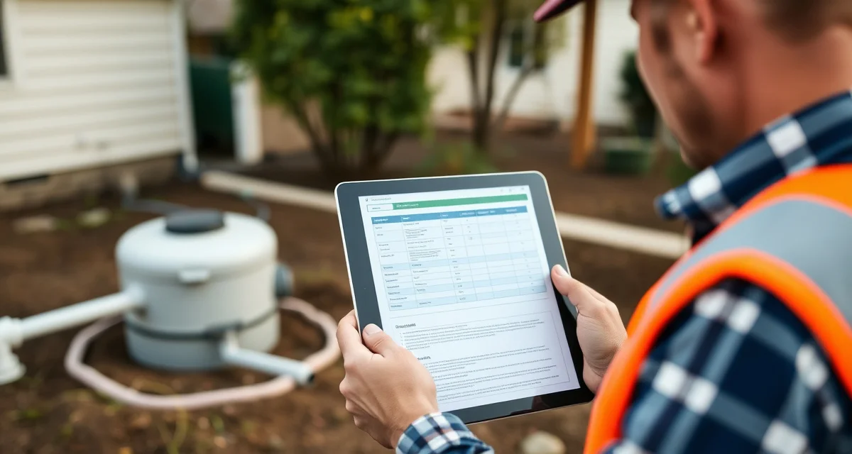 Septic-specific inspection platform comparison Septic inspection software comparison showing compliance features for residential and commercial septic system management.