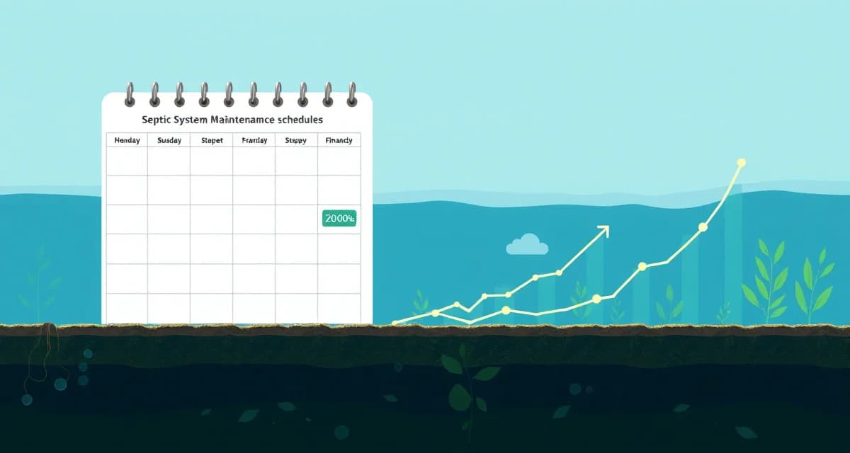 Building predictable septic maintenance revenue Septic service recurring revenue model showing stable monthly cash flow and maintenance schedule integration for contractors.