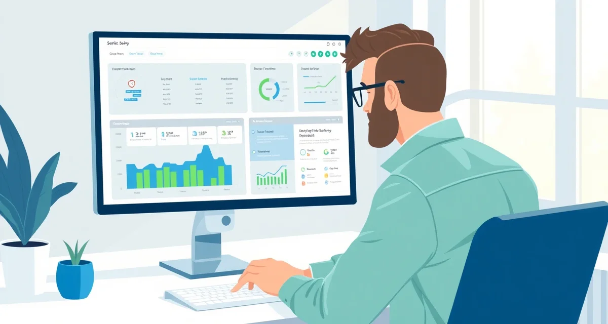 Septic business automation phases visualization Septic service automation dashboard showing phased implementation of maintenance reminders, invoicing, appointments, and route optimization for service businesses.