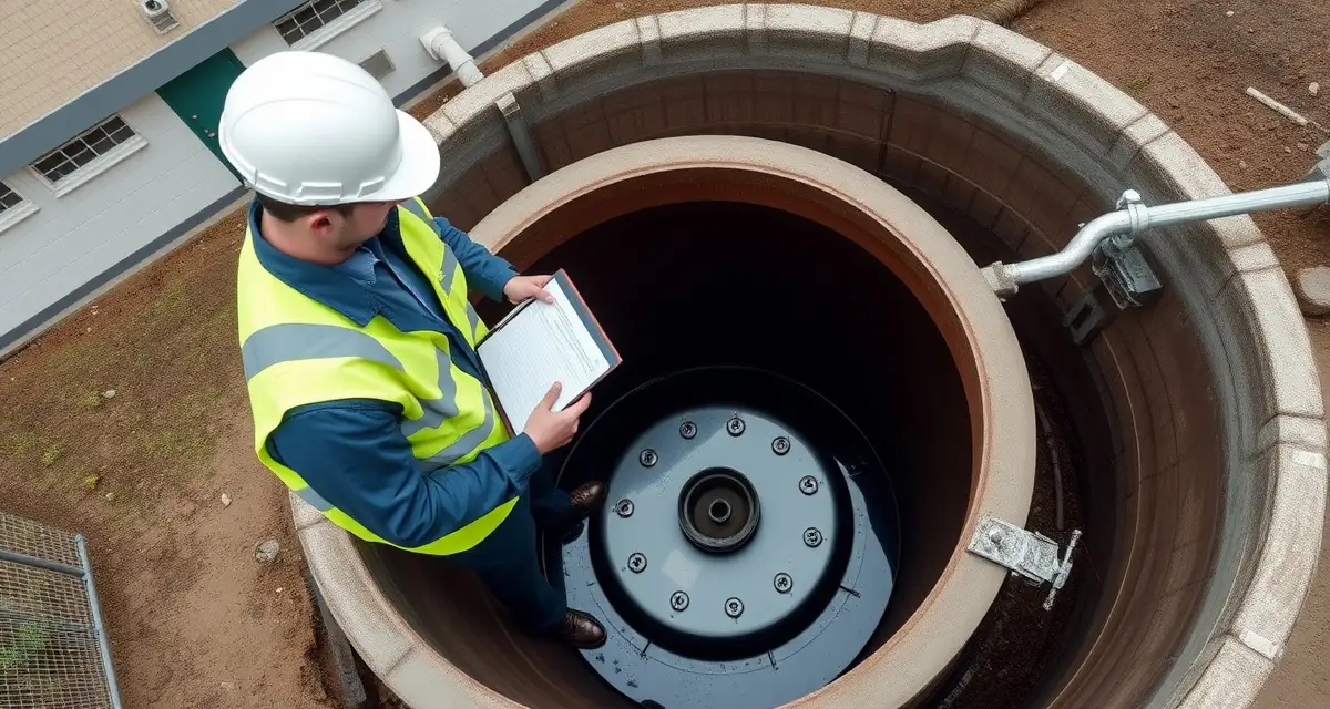 Professional septic inspection at correctional facility Septic system inspection and maintenance service for correctional halfway houses and transitional living facilities