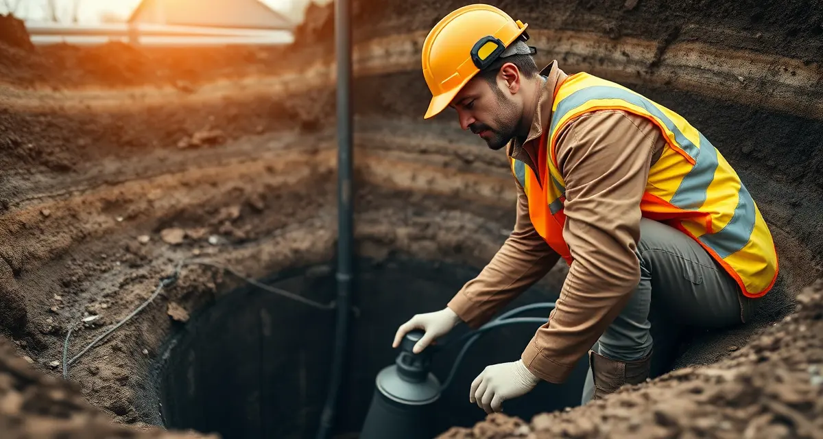 Virginia septic contractor using inspection software Professional septic system service and inspection management using specialized software for Virginia contractors