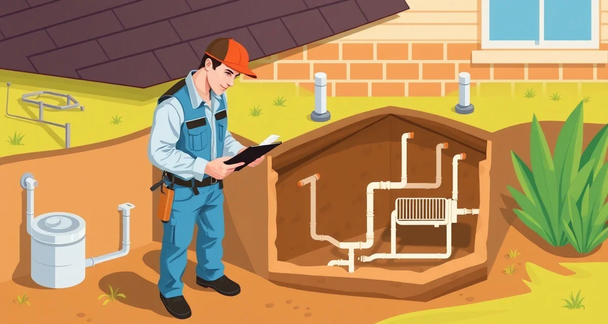 Professional septic tank inspection and maintenance timeline Septic system inspection frequency guide showing inspection schedules for conventional systems, ATUs, and mound systems by state requirements