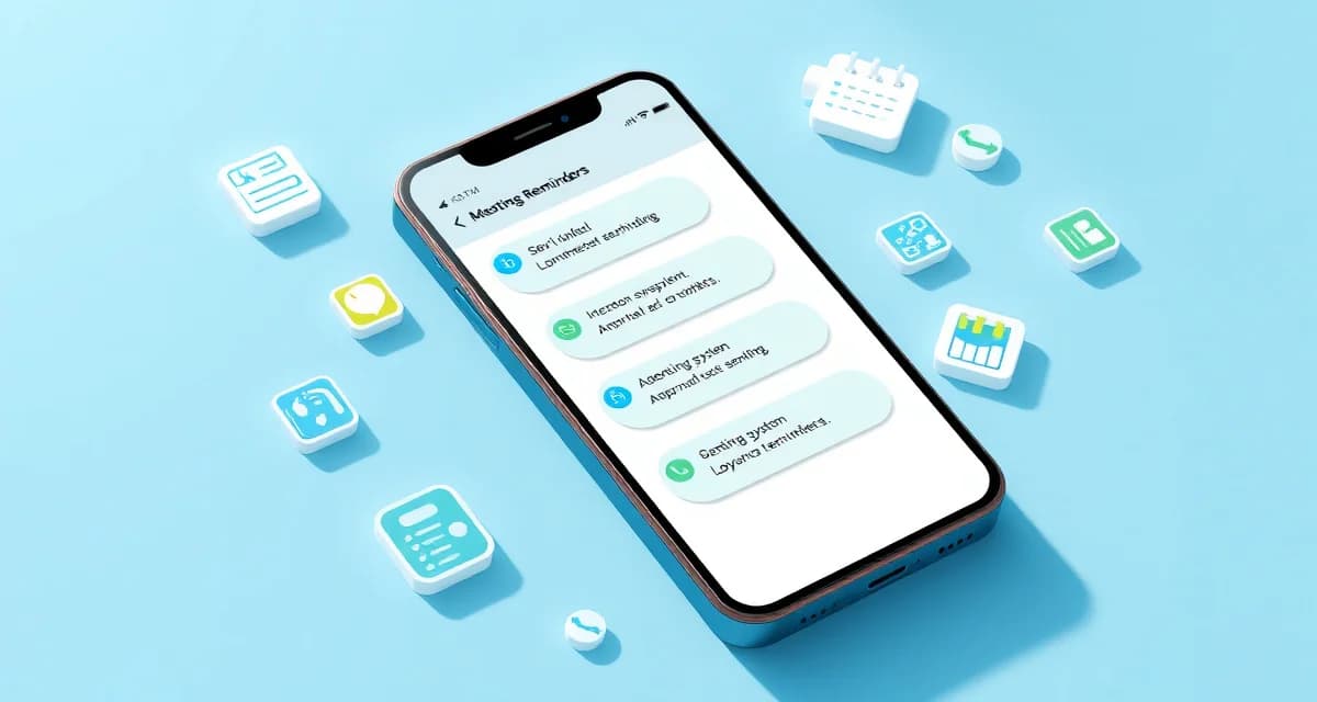SMS notification system for septic service scheduling Smartphone showing automated septic appointment reminder text messages with high engagement rates for service companies
