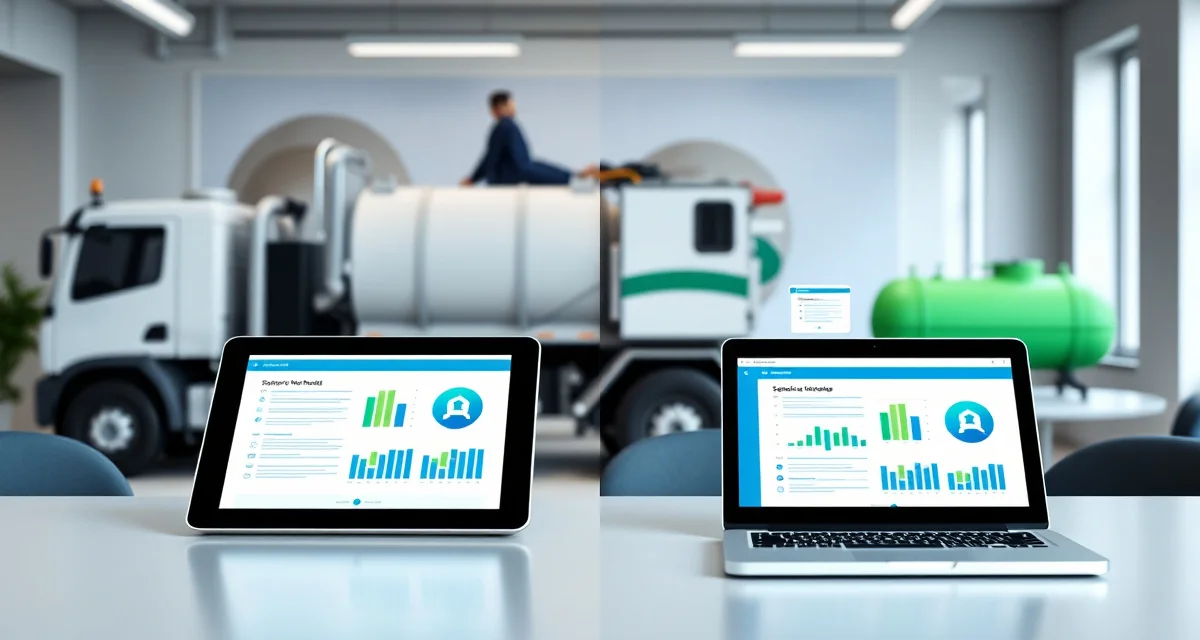 Septic service software platform comparison SepticMind vs FieldPulse software comparison for septic system service management platforms